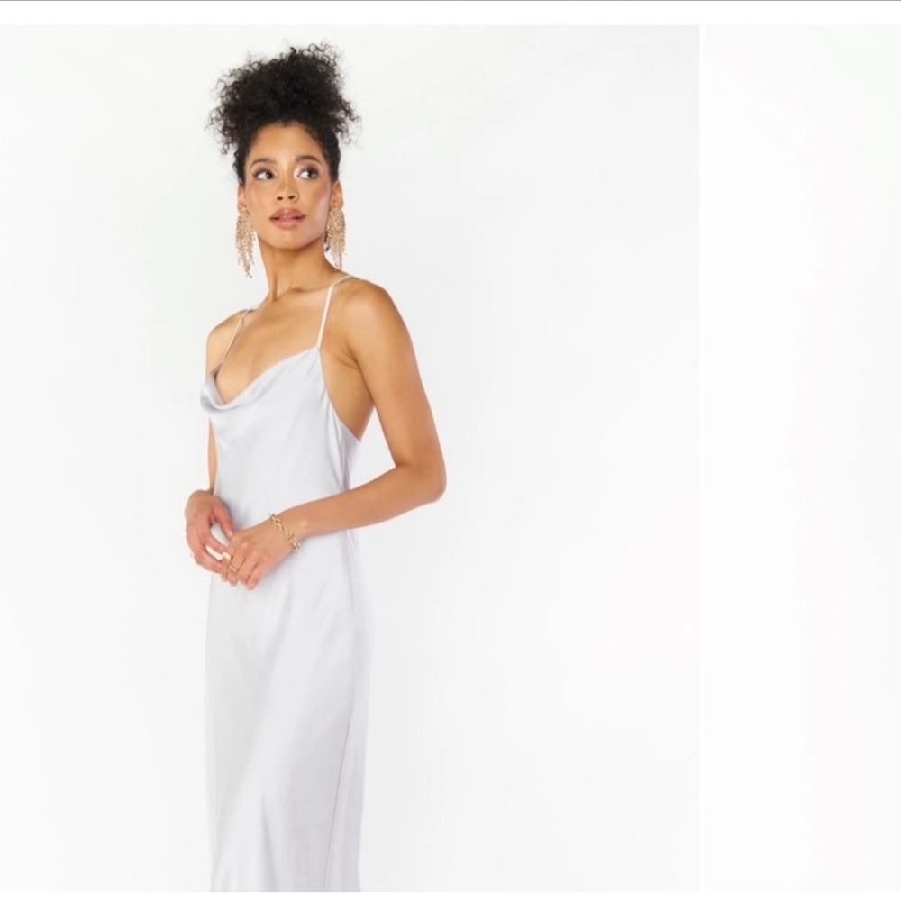 Wedding guest silk dress- show me you Mumu Tuscany